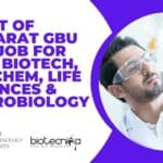 Govt of Gujarat GBU JRF Job For MSc Biotech, Biochem, Life Sciences & Microbiology GBU Project JRF Job