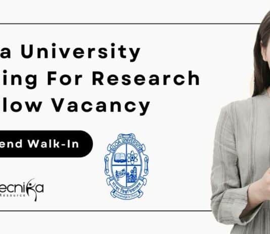 Goa University Hiring