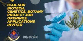 IARI Project Jobs 2022