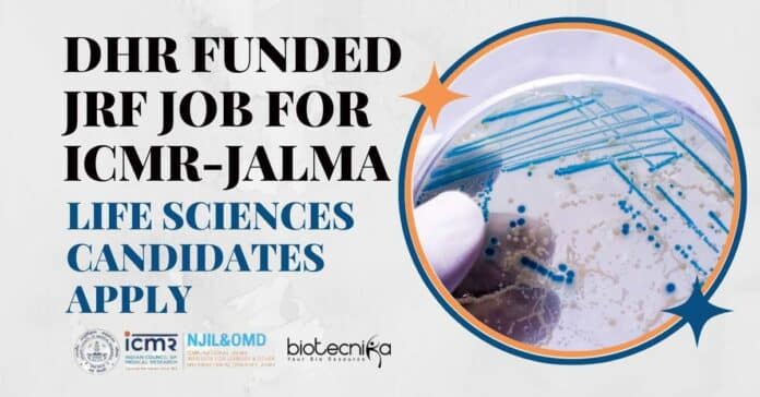 ICMR-JALMA JRF Job