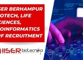 IISER Berhampur Bioinformatics JRF