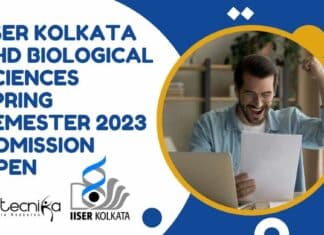 IISER-K PhD Admission 2023