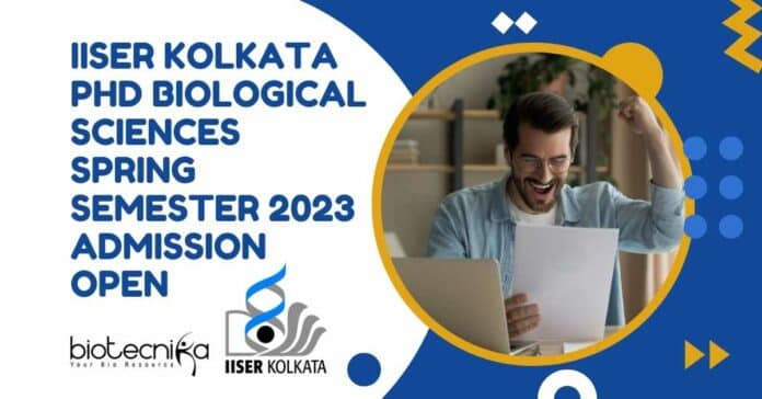 IISER-K PhD Admission 2023