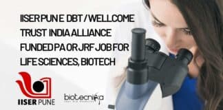 IISER Pune PA Job