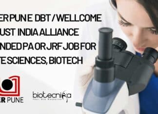 IISER Pune PA Job