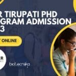 IISER Tirupati Admission 2023