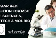 JNCASR R&D Position For MSc Life Sciences, Biotech & Mol Bio JNCASR R&D Position