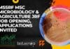 MSSRF MSc Microbiology & Agriculture JRF Job Opening, Applications Invited MSSRF MSc Microbiology