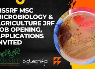 MSSRF MSc Microbiology