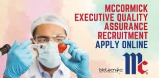 McCormick Executive Quality Assurance