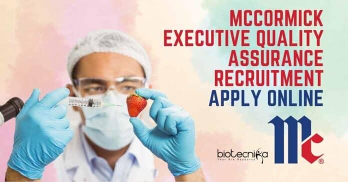 McCormick Executive Quality Assurance