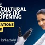 NBRC Agricultural Sciences JRF