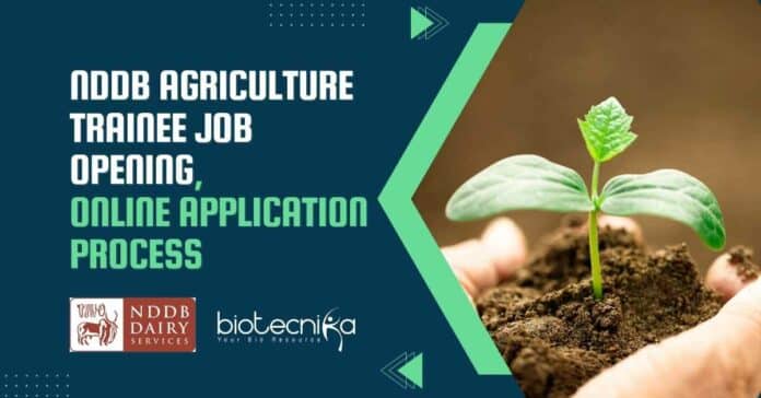 NDDB Agriculture Trainee Job