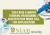 NIAB Training Programme 2023