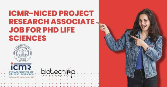 NICED PhD Vacancy 2022