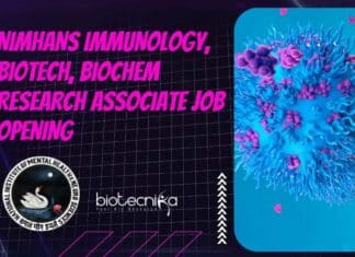 NIMHANS Immunology Research Job