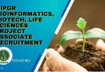 NIPGR Bioinformatics, Biotech, Life Sciences Project Associate Recruitment NIPGR Project Associate Job