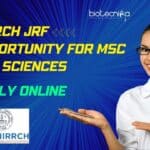 NIRRCH JRF Opportunity For MSc Life Sciences, Apply Online NIRRCH JRF