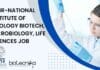 ICMR-National Institute of Virology Biotech, Microbiology, Life Sciences Job NIV Pune Project SRF Job