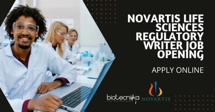 Novartis Job Life Sciences