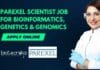 Parexel Scientist Job For Bioinformatics, Genetics & Genomics, Apply Online Parexel Scientist Job