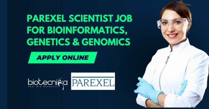 Parexel Scientist Job