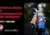 Pepsico India QC Coordinator Job Opening, Apply Online Pepsico India QC Coordinator