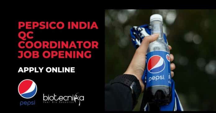 Pepsico India QC Coordinator