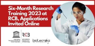 RCB Research Training 2023