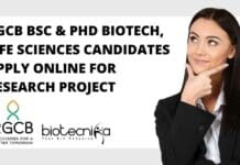 RGCB BSc & PhD Biotech, Life Sciences Candidates Apply Online For Research Project RGCB BSc Job Opening