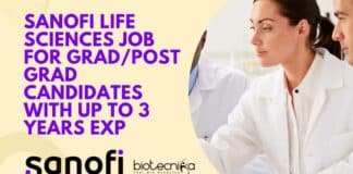 Sanofi Opening 2022 BSc