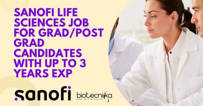 Sanofi Opening 2022 BSc
