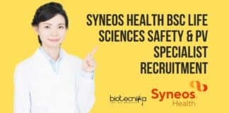 Syneos BSc Job Opening