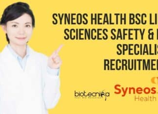 Syneos BSc Job Opening