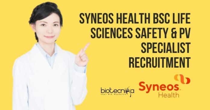 Syneos BSc Job Opening