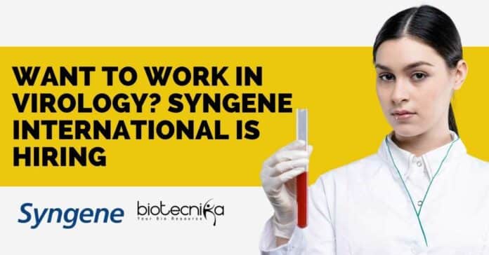 Syngene International Jobs