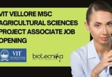 VIT Vellore Agricultural Sciences