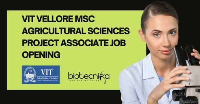 VIT Vellore Agricultural Sciences