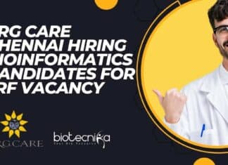 YRG Care Chennai Hiring