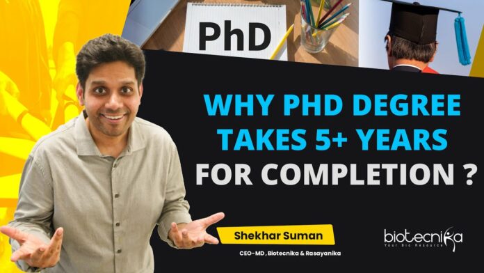 Why PhD Takes 5 years