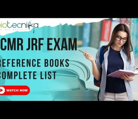 ICMR JRF Reference Books