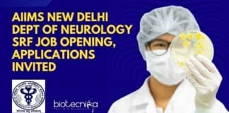 AIIMS Vacancy SRF 2022