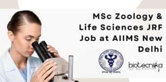 AIIMS Zoology JRF Job