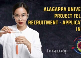 Alagappa University Project Fellows
