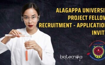 Alagappa University Project Fellows