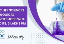 BIRAC Life Sciences & Biological Sciences Jobs With Up To Rs. 3 Lakhs PM BIRAC Manager Jobs