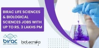 BIRAC Manager Jobs