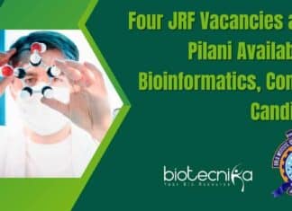 BITS Pilani Goa JRF