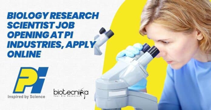 Biology Research Scientist Job