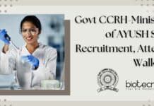 CCRH SRF Job 2022